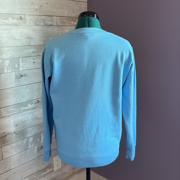J. CREW Light Blue ‘Los Angeles’ Sweatshirt - Picture 6 of 10